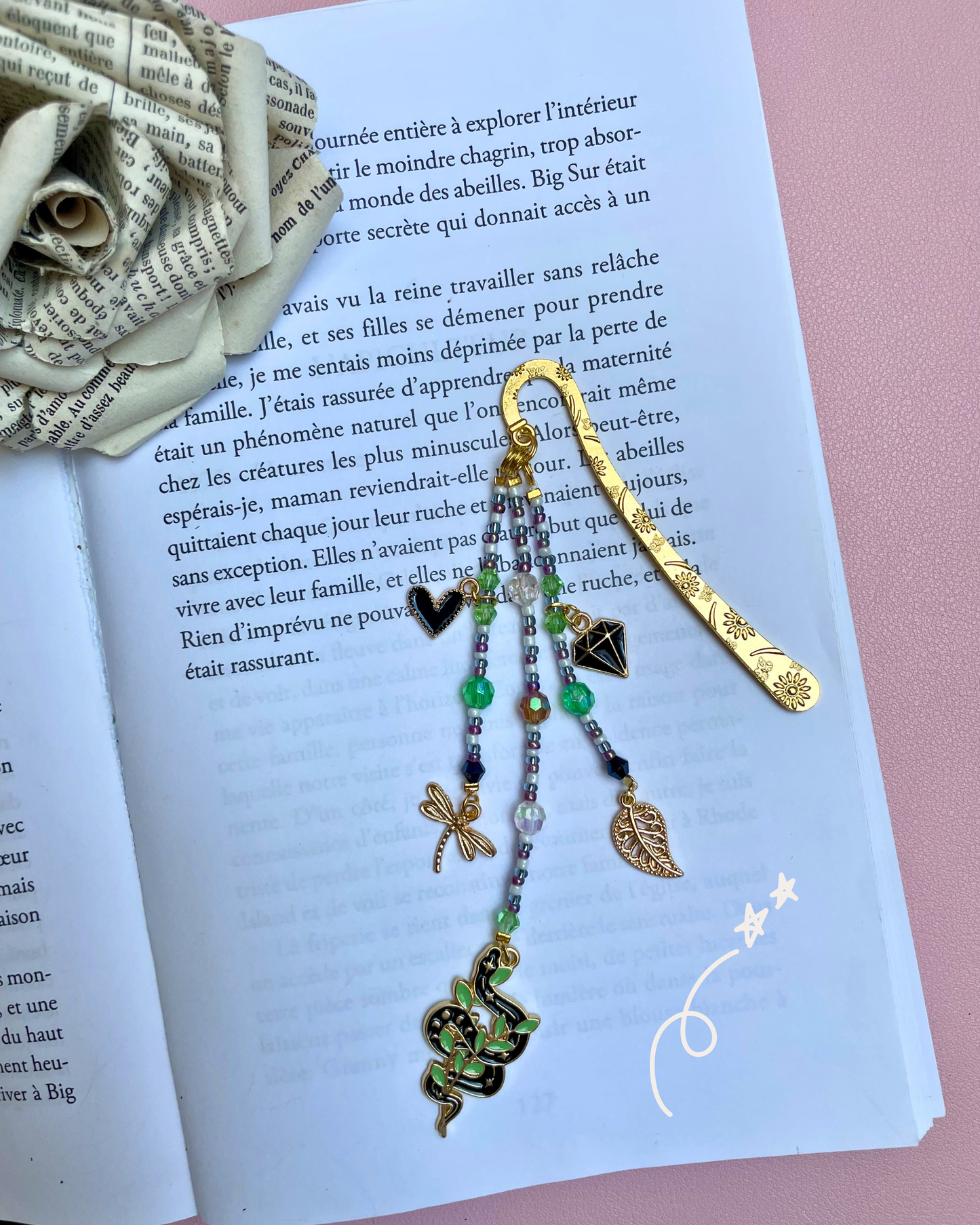 Marque-page 🐍✨