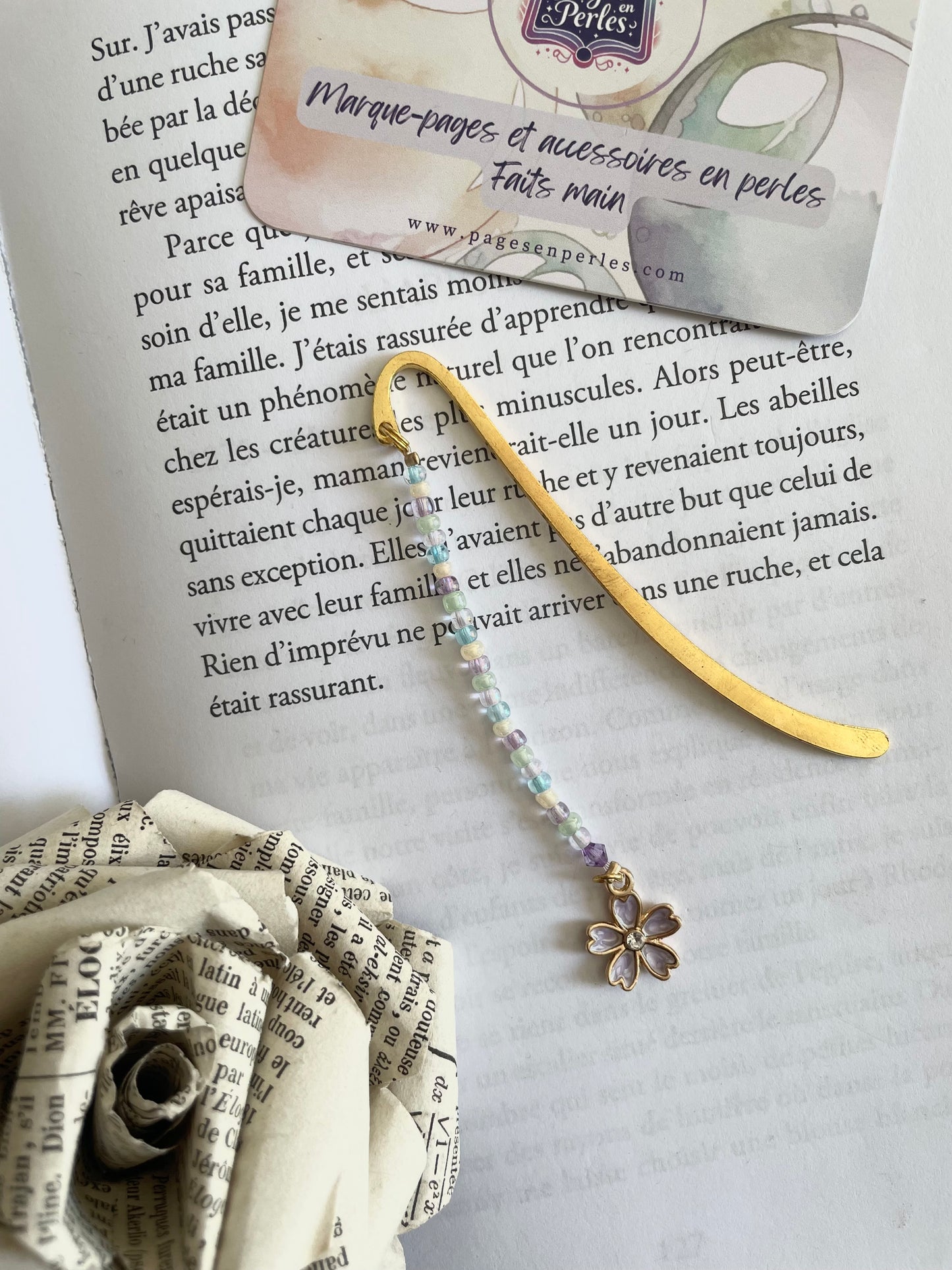 Marque-pages 🌸