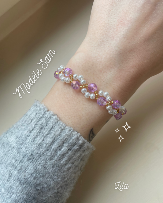 Bracelet Sam - Lila 🌸