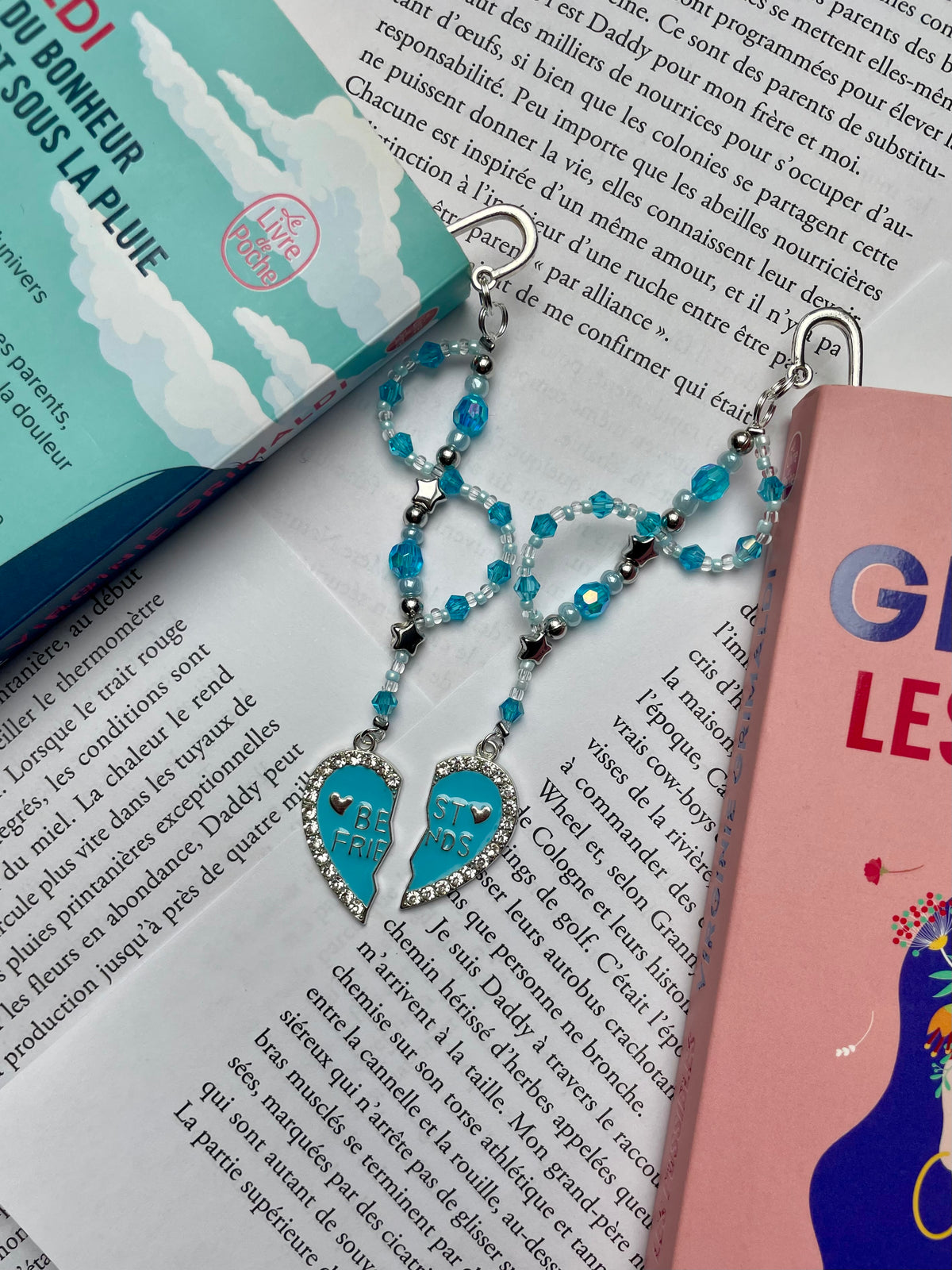 Marque-pages d’amitié 🩵