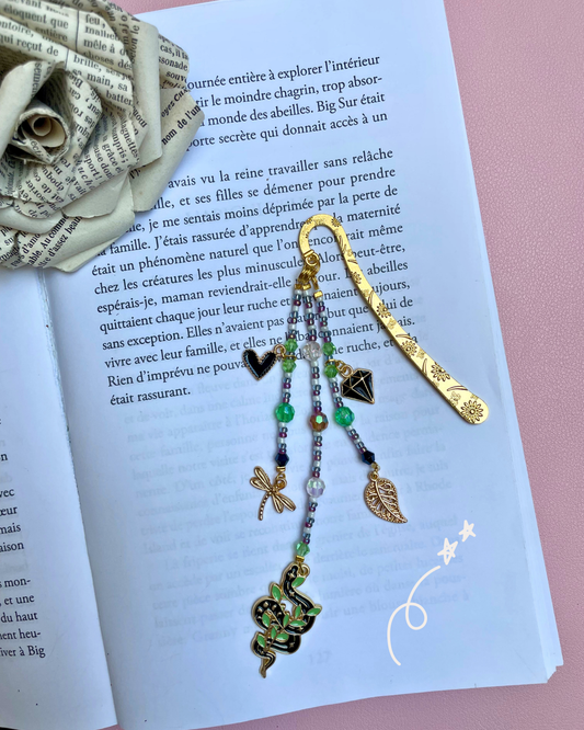 Marque-page 🐍✨