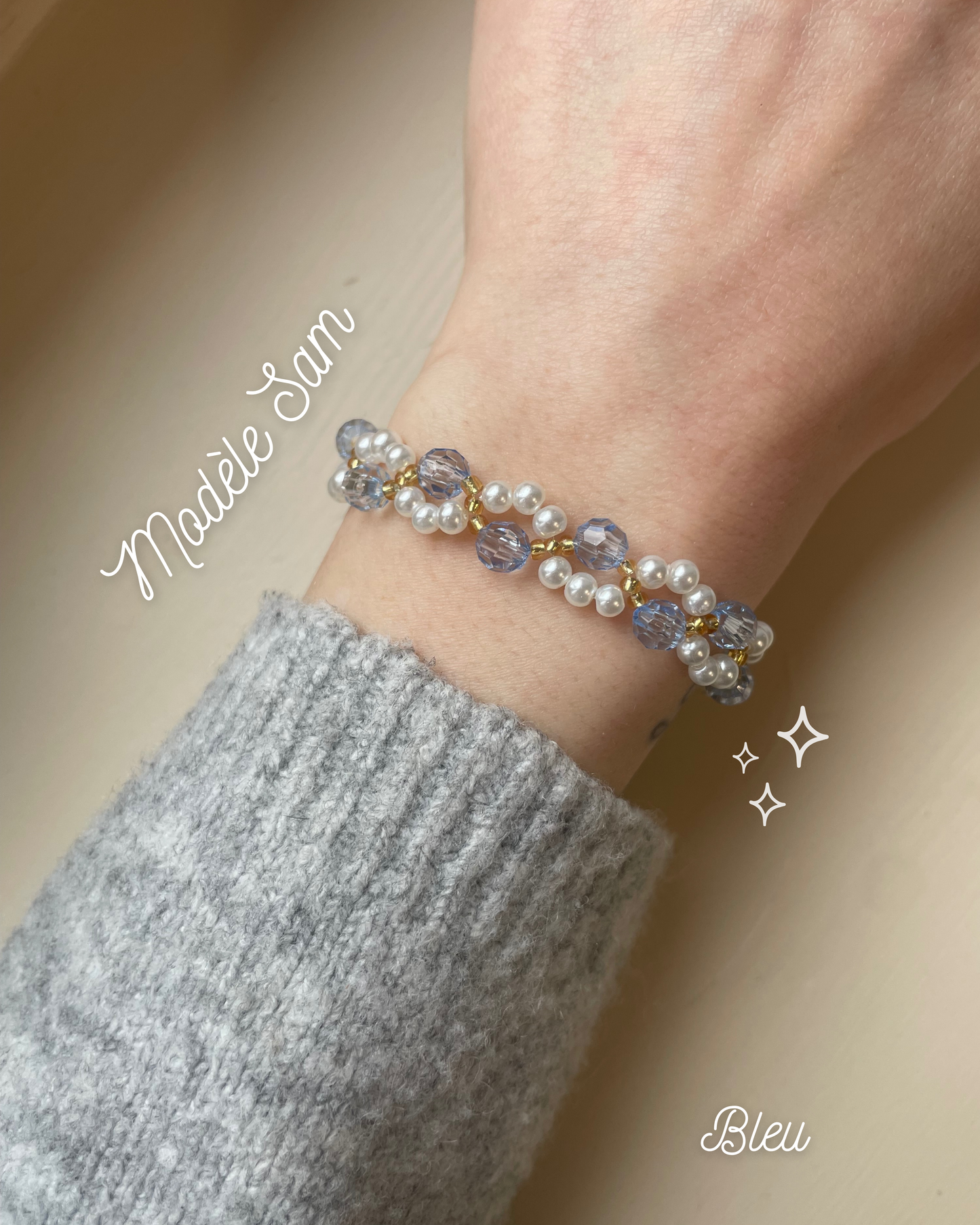 Bracelet Sam - bleu 🩵