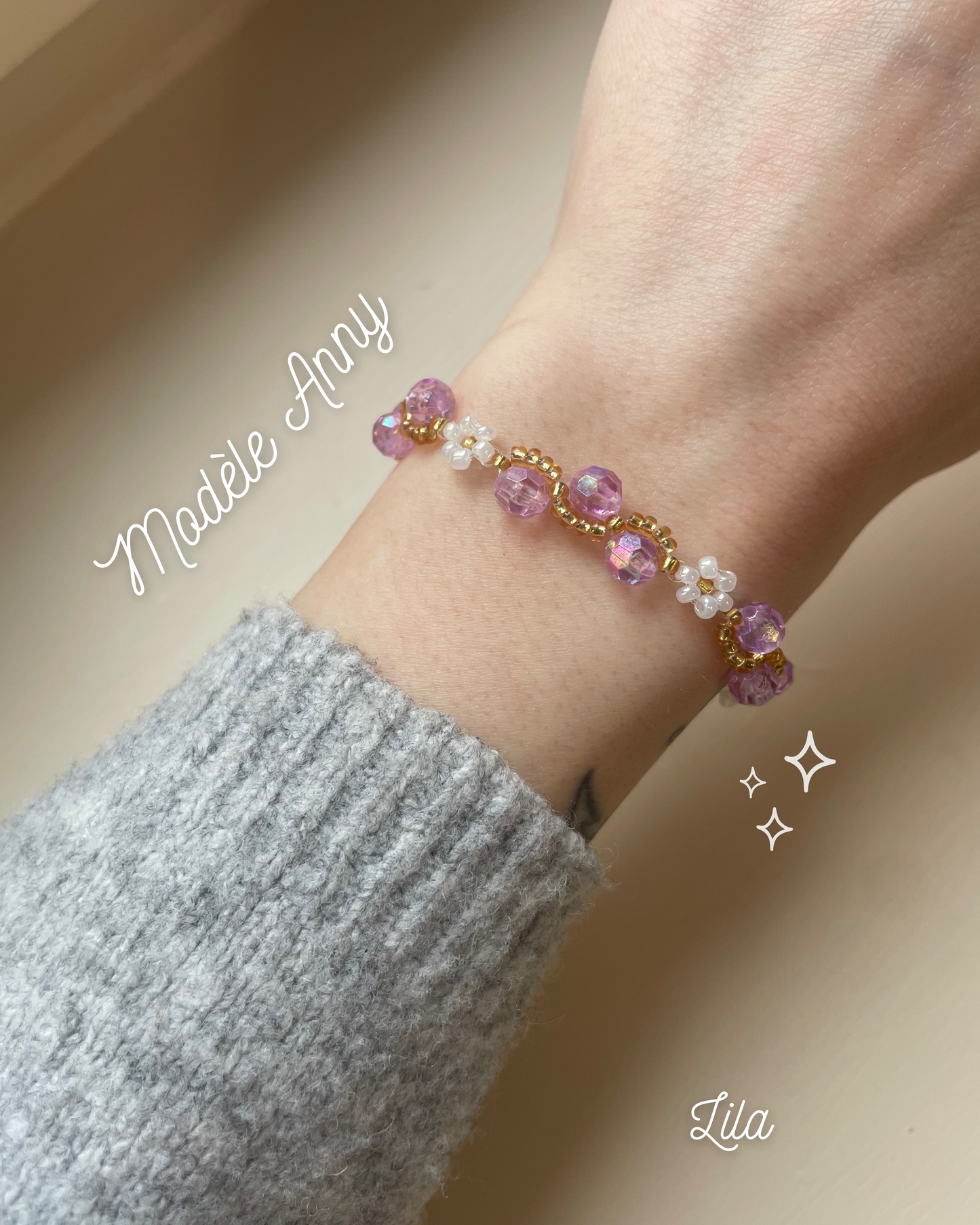 Bracelet Anny - Lila 💖